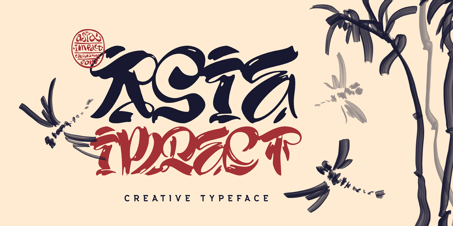 Font Asia Impact